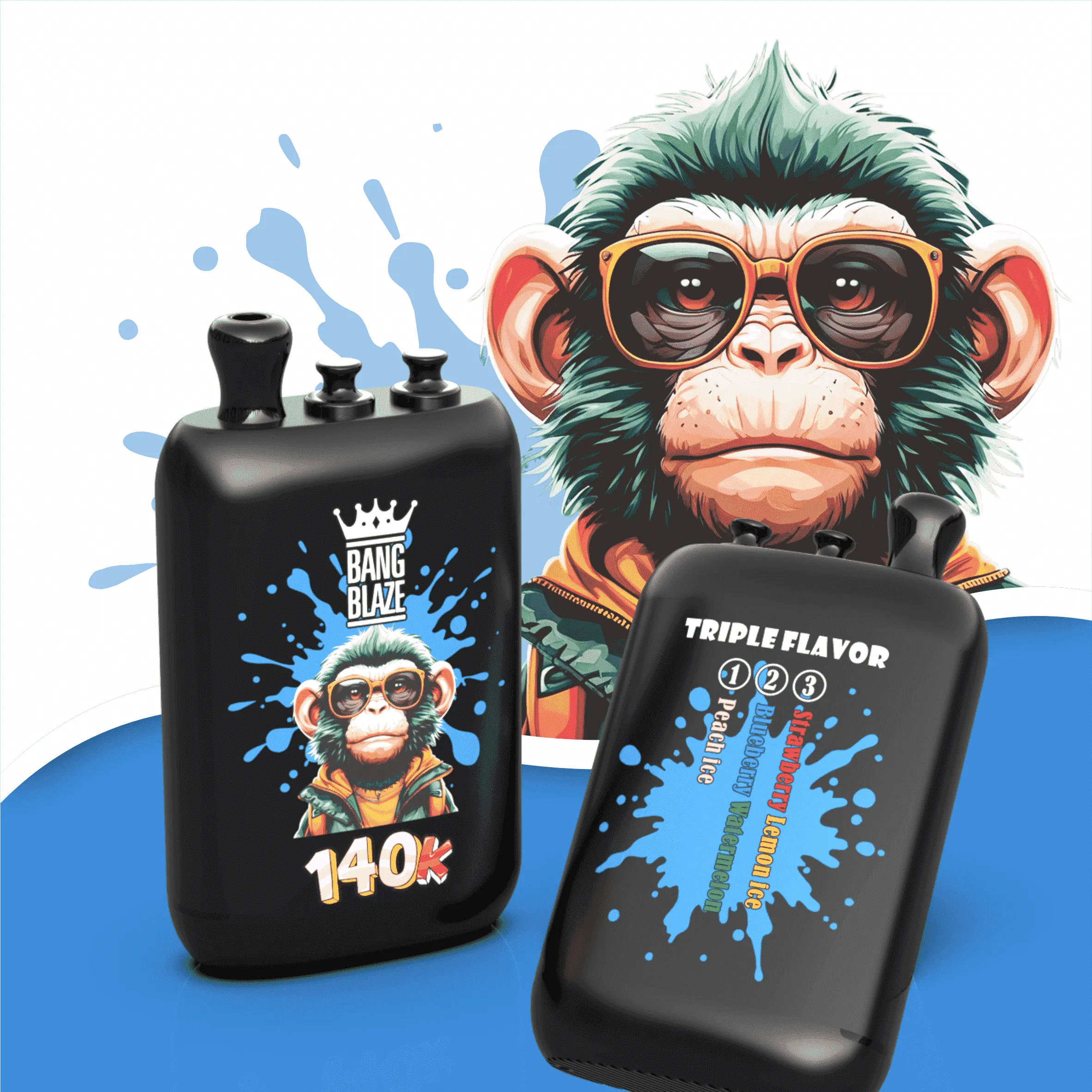 vapermalls-bang-blaze-140k-puffs-flavor-peach-ice-blueberry-watermeln-strawberry-lemon-ice